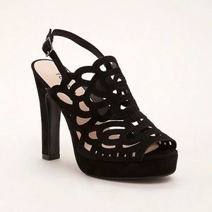 Torrid Scalloped Platform Peep Toe Heels